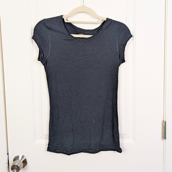 ALO | Gray Short Sleeve Athletic Tee Size Small - Picture 1 of 7